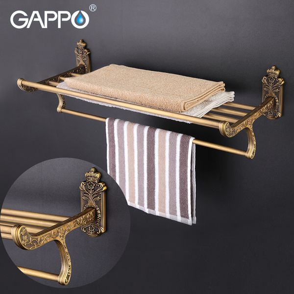 gappo zinc-alloy bathroom shelves wall mount towel hanger stainless steel shelf holder double layer storage shelf shower stands
gappo zinc-alloy bathroom shelves wall mount towel hanger stainless steel shelf holder double layer storage shelf shower stands