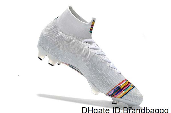 boots cr7 football colorful mercurial superfly vi 360 lvl up elite fg tf ic soccer shoes soccer cleats sneakers, White;pink
boots cr7 football colorful mercurial superfly vi 360 lvl up elite fg tf ic soccer shoes soccer cleats sneakers, White;pink
