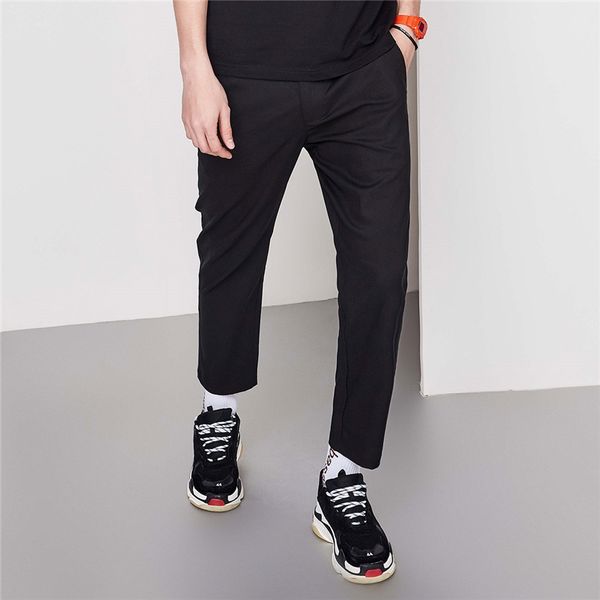 mark fairwhale 2019 new summer spring men business casual streetwear straight solid ankle length long pants men 718222022052, Black
mark fairwhale 2019 new summer spring men business casual streetwear straight solid ankle length long pants men 718222022052, Black