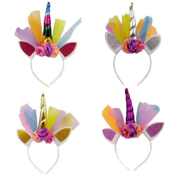 new unicorn horn baby girls hair sticks flower cat ear girls party headwear birthday gift pgraphy props, Slivery;white
new unicorn horn baby girls hair sticks flower cat ear girls party headwear birthday gift pgraphy props, Slivery;white
