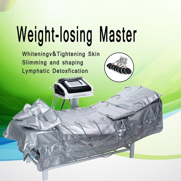 professional pressotherapy slimming machine air pressure lymph drainage ems massage far infrared wrap slimming body shaping equipment
professional pressotherapy slimming machine air pressure lymph drainage ems massage far infrared wrap slimming body shaping equipment