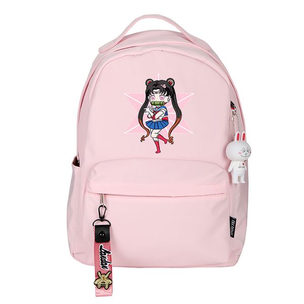 anime kimetsu no yaiba kamado nezuko sailor moon school backpack for teenage girls boys bag travel shoulder backpack
anime kimetsu no yaiba kamado nezuko sailor moon school backpack for teenage girls boys bag travel shoulder backpack
