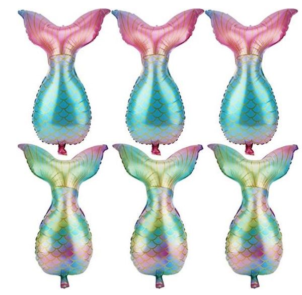 lovely mermaid tail balloons gradient foil balloon for mermaid sea theme party night supplies birthday wedding baby shower decorations
lovely mermaid tail balloons gradient foil balloon for mermaid sea theme party night supplies birthday wedding baby shower decorations
