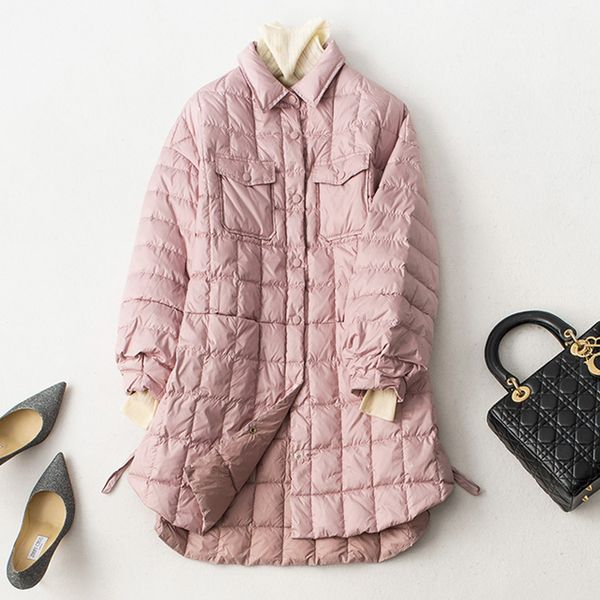 new lantern sleeve light thin down jackets women long 90% white duck down outwear spring autumn ladies casual coats, Black
new lantern sleeve light thin down jackets women long 90% white duck down outwear spring autumn ladies casual coats, Black