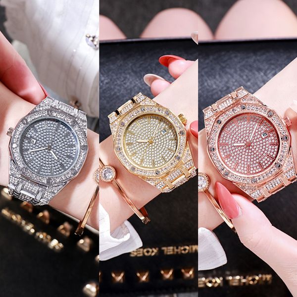 sky star lady three-color alloy calendar steel belt sky star lady three-color alloy calendar diamond steel diamond watch belt watch, Blue
sky star lady three-color alloy calendar steel belt sky star lady three-color alloy calendar diamond steel diamond watch belt watch, Blue