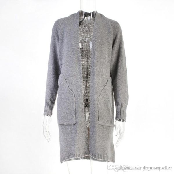 new autumn womens knits fashionable loose big sweater coat long autumn winter female cardigan tees ladies apparel, Black
new autumn womens knits fashionable loose big sweater coat long autumn winter female cardigan tees ladies apparel, Black