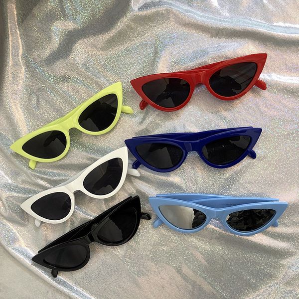 2020 new cute retro cat eye sunglasses women black white triangle vintage sun glasses for male female uv400, White;black
2020 new cute retro cat eye sunglasses women black white triangle vintage sun glasses for male female uv400, White;black