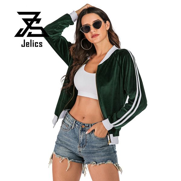 jelics 2019 fashion stripe patchwork bomber jacket women clothes long sleeve slim zipper-up basic jackets coat female outwear, Black;brown
jelics 2019 fashion stripe patchwork bomber jacket women clothes long sleeve slim zipper-up basic jackets coat female outwear, Black;brown