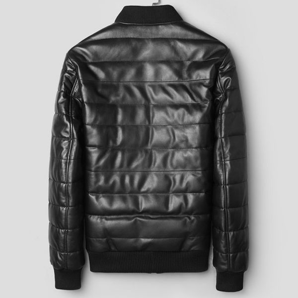 зимняя мода mens вниз bomber jacket натуральная кожа pilot полушубке тонкий теплый плюс размер натуральной кожи пальто человек, Black
зимняя мода mens вниз bomber jacket натуральная кожа pilot полушубке тонкий теплый плюс размер натуральной кожи пальто человек, Black