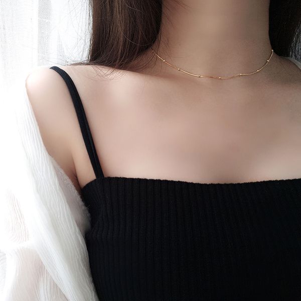 very 1mm 100% authentic 925 sterling silver snakebone chain &lucky round ball pendant choker necklace girlfriends' gift tlx419
very 1mm 100% authentic 925 sterling silver snakebone chain &lucky round ball pendant choker necklace girlfriends' gift tlx419