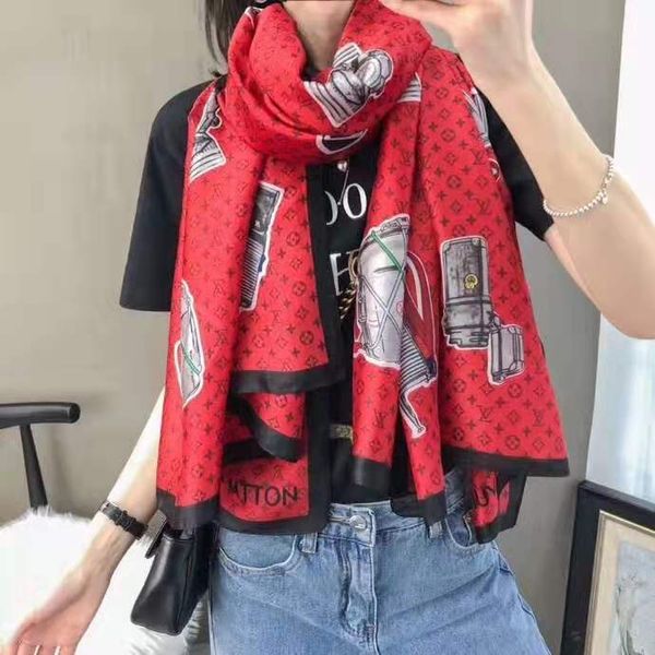 luxury brand scarf ladies scarf double-sided shawl optional multi-color optional original label box delivery 180*90, Blue;gray
luxury brand scarf ladies scarf double-sided shawl optional multi-color optional original label box delivery 180*90, Blue;gray