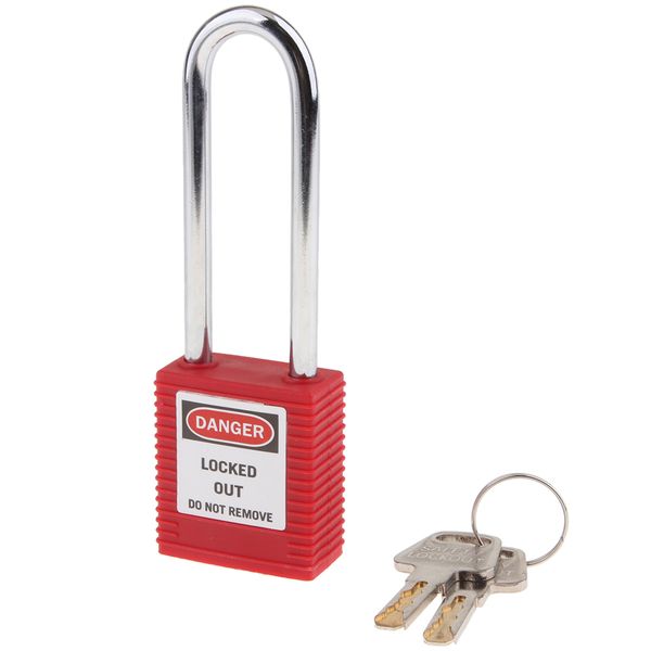 premium safety lockout padlocks - keyed different padlock - 125mm, 7 colors available
premium safety lockout padlocks - keyed different padlock - 125mm, 7 colors available