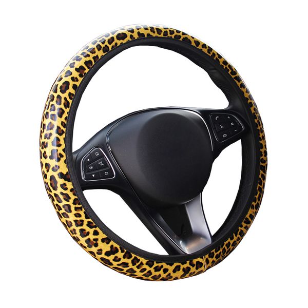 leather camouflage leopard print without inner ring car steer wheel cover for 37 - 38 cm 14.5"-15" anti-slip inner ring m size
leather camouflage leopard print without inner ring car steer wheel cover for 37 - 38 cm 14.5"-15" anti-slip inner ring m size