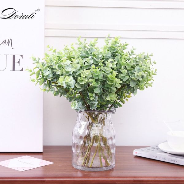 simulation plant eucalyptus money leaf plastic flower decoration green plant wall fittings flower arrangement bunch of leaves
simulation plant eucalyptus money leaf plastic flower decoration green plant wall fittings flower arrangement bunch of leaves