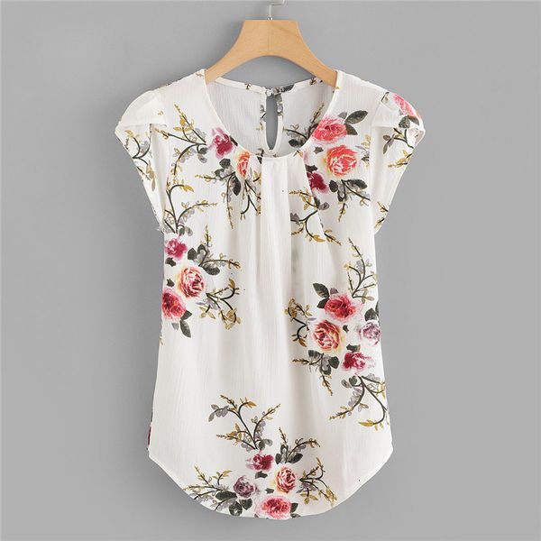 blouse woman ladies designer beige cap sleeve casual office ladies round neck regular floral asymmetrical women summer blouse, White
blouse woman ladies designer beige cap sleeve casual office ladies round neck regular floral asymmetrical women summer blouse, White