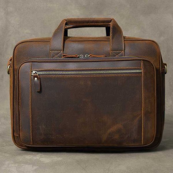 maheu vintage men briefcase lapbag crazy horse leather male briefcase bag business handbags thick cowksin
maheu vintage men briefcase lapbag crazy horse leather male briefcase bag business handbags thick cowksin
