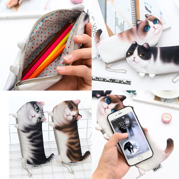 3d animal cute cat face zipper case coin pencil cases for girls women girls purse wallet pen bag pouch storage bag
3d animal cute cat face zipper case coin pencil cases for girls women girls purse wallet pen bag pouch storage bag