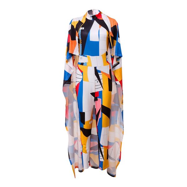 women suits casual fashion office lady high street turtleneck pencil pants capes party spring 2019 female elegant print suits, White
women suits casual fashion office lady high street turtleneck pencil pants capes party spring 2019 female elegant print suits, White
