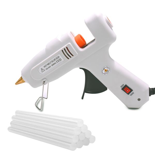 40w 110v-240v melt glue gun with 10 pcs 7mm*100mm glue sticks diy thermo mini adhesive gun repair heat tools
40w 110v-240v melt glue gun with 10 pcs 7mm*100mm glue sticks diy thermo mini adhesive gun repair heat tools
