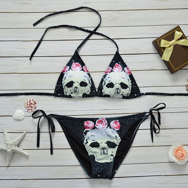 women skull printed bikini set push-up padded bra swimsuit deep-v halter off-shoulder swimwear 2019 summer swimming
women skull printed bikini set push-up padded bra swimsuit deep-v halter off-shoulder swimwear 2019 summer swimming