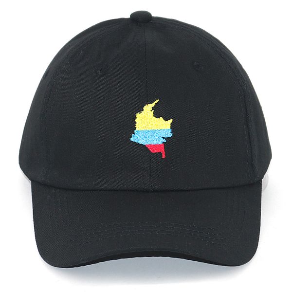 colombia map embroidery baseball cap 100% cotton adjustable black snapback hats men women fashion casual curved dad hat, Blue;gray
colombia map embroidery baseball cap 100% cotton adjustable black snapback hats men women fashion casual curved dad hat, Blue;gray