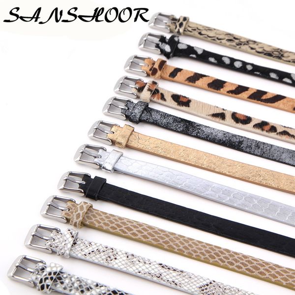 sanshoor 11 designs genuine leather keeper bracelet for women 21cm length fit diy charms wristband belt as holiday gifts 1pcs, Golden;silver
sanshoor 11 designs genuine leather keeper bracelet for women 21cm length fit diy charms wristband belt as holiday gifts 1pcs, Golden;silver