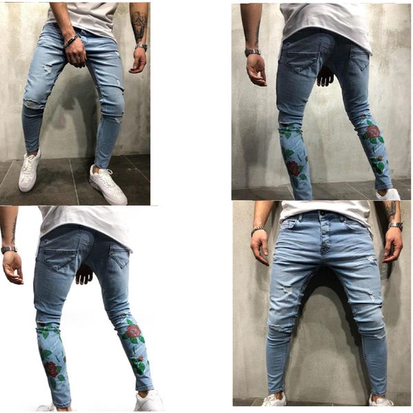 men's jeans europe and the united states fashion jeans europe station hole slim print men's feet pants s-3xl, Blue
men's jeans europe and the united states fashion jeans europe station hole slim print men's feet pants s-3xl, Blue
