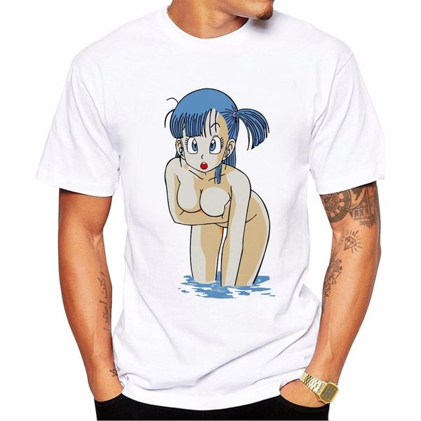 bulma goku print men t-shirt fashion summer cute anime printed t shirts short sleeve hipster tee, White;black
bulma goku print men t-shirt fashion summer cute anime printed t shirts short sleeve hipster tee, White;black