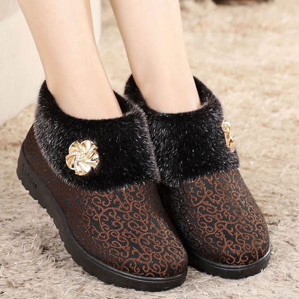 flower rhinestone keep warm boots women casual cotton cloth round toe ankle boots for women winter ladies shoes chaussures femme, Black
flower rhinestone keep warm boots women casual cotton cloth round toe ankle boots for women winter ladies shoes chaussures femme, Black