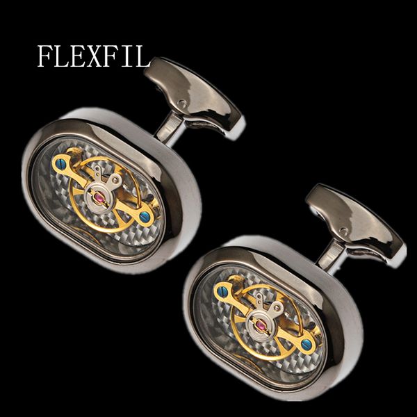 flexfil jewelry fashion brand of shirts cufflinks black oval movement cufflink wedding button male ing, Silver;golden
flexfil jewelry fashion brand of shirts cufflinks black oval movement cufflink wedding button male ing, Silver;golden