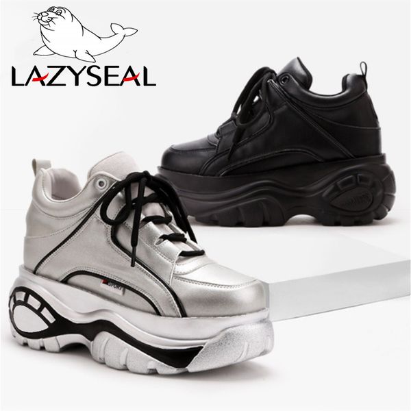 lazyseal platform shoes women boots spring sports ultra-light height increasing boot woman thick soled lace-up high-heeled shoes y200114, Black
lazyseal platform shoes women boots spring sports ultra-light height increasing boot woman thick soled lace-up high-heeled shoes y200114, Black
