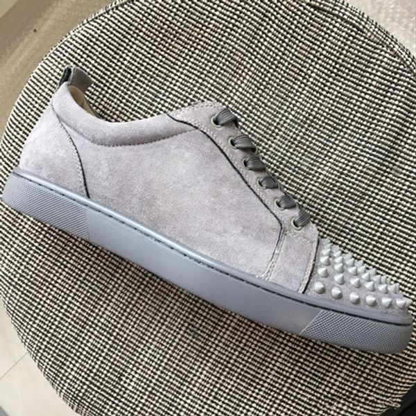 italy new low suede shoes red bottom shoes ,men women's flat red sole trainers sneaker lace-up skateboarding designer casual shoes, Black
italy new low suede shoes red bottom shoes ,men women's flat red sole trainers sneaker lace-up skateboarding designer casual shoes, Black