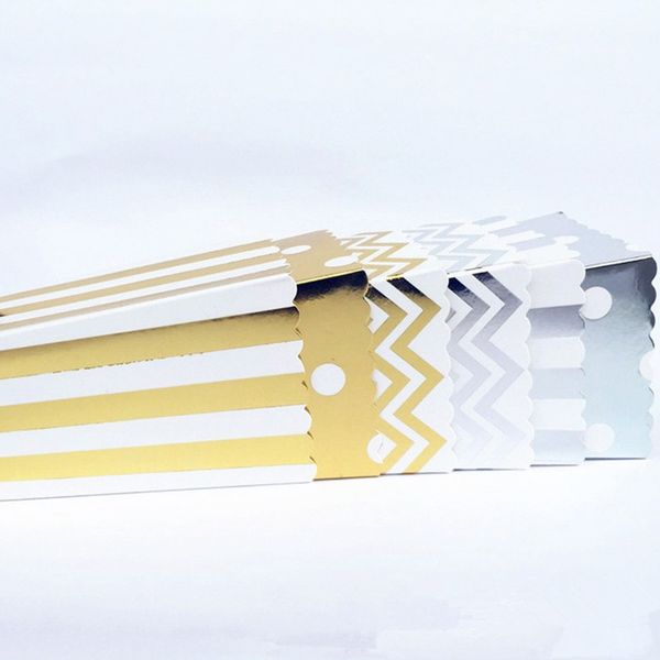 gold/silver stiff paper mini party popcorn boxes corn candy/ sanck favor bags wedding birthday movie party tableware
gold/silver stiff paper mini party popcorn boxes corn candy/ sanck favor bags wedding birthday movie party tableware