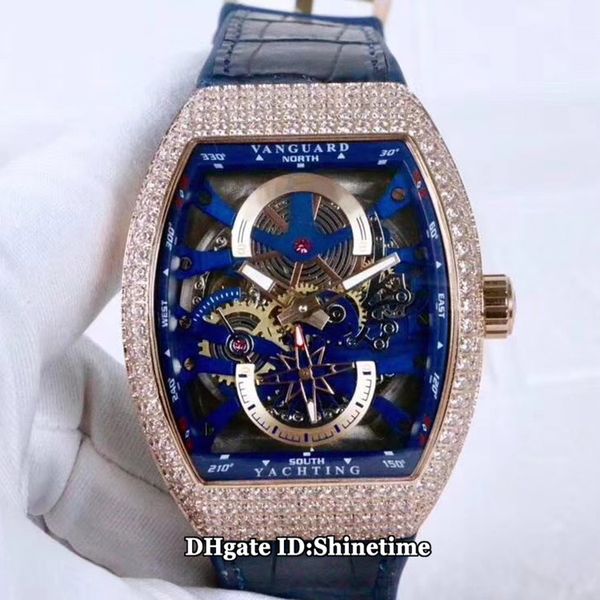 luxry new saratoge vanguard s6 yachting v45 s6 yacht blue skeleton dial miyota automatic mens watch rose gold diamond case leather watches, Slivery;brown
luxry new saratoge vanguard s6 yachting v45 s6 yacht blue skeleton dial miyota automatic mens watch rose gold diamond case leather watches, Slivery;brown