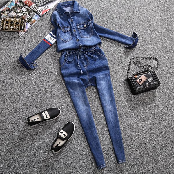 new arrive letters love print denim jumpsuit women lady 2019 spring and autumn long-sleeve street bf jumpsuit, Black;white
new arrive letters love print denim jumpsuit women lady 2019 spring and autumn long-sleeve street bf jumpsuit, Black;white