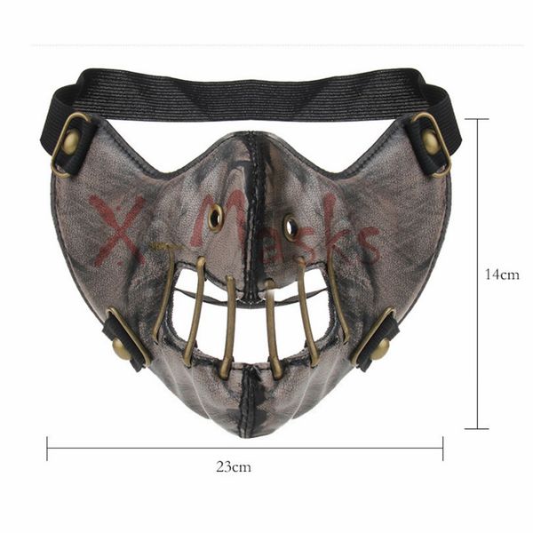 silence of the lambs red dragon hannibal barca mask pu masks punk costume cycling running face mask sports female man
silence of the lambs red dragon hannibal barca mask pu masks punk costume cycling running face mask sports female man