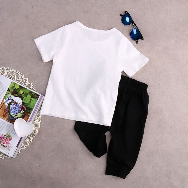 2016 toddler kids baby boys star t-shirt harem pants outfits clothes set boys summer cotton clothing, White
2016 toddler kids baby boys star t-shirt harem pants outfits clothes set boys summer cotton clothing, White