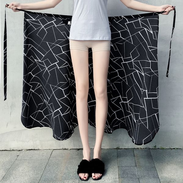 high waist female skirt 2020 summer new one-piece wrap skirt chiffon port style chic sun protection vacation beach strap skirts, Black
high waist female skirt 2020 summer new one-piece wrap skirt chiffon port style chic sun protection vacation beach strap skirts, Black