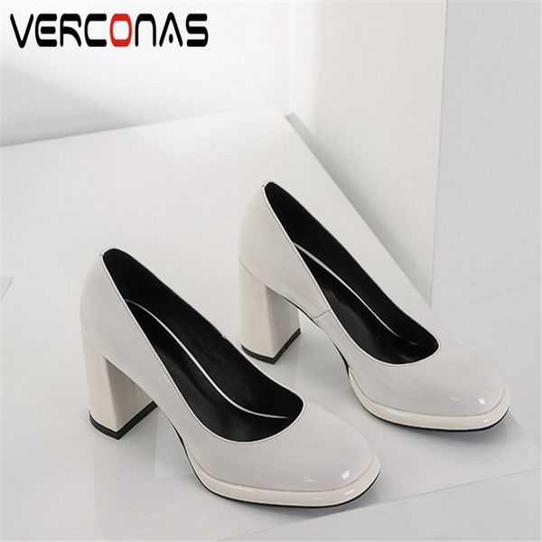 dress shoes verconas 2021 fashion summer office lady woman sandals pumps classic design mature square toe thin high heels, Black
dress shoes verconas 2021 fashion summer office lady woman sandals pumps classic design mature square toe thin high heels, Black