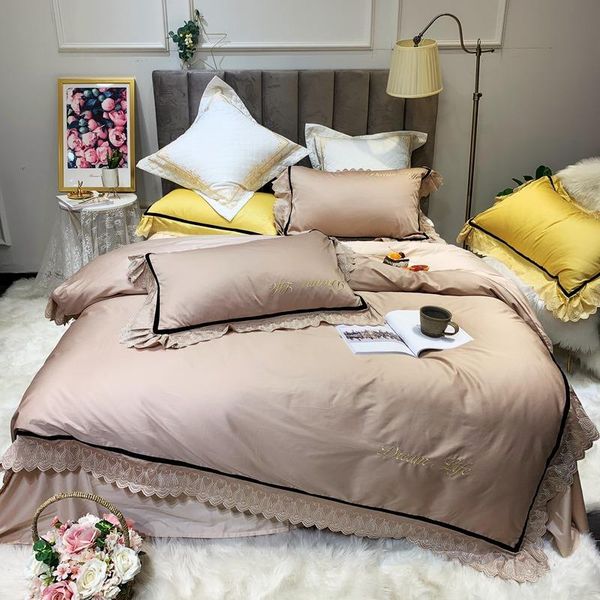 42 4 pc lace ruffle duvet cover set 100%egyptian cotton king size solid rich solid color bedding set bed sheet pillowcase
42 4 pc lace ruffle duvet cover set 100%egyptian cotton king size solid rich solid color bedding set bed sheet pillowcase