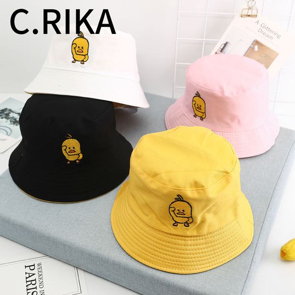 2019 men women little yellow duck two side bucket hat bob boys girls fashion hip hop summer sun visor fisherman hat panama
2019 men women little yellow duck two side bucket hat bob boys girls fashion hip hop summer sun visor fisherman hat panama