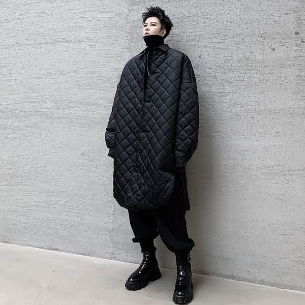 men padded cotton shirt style jacket overcoat male japan vintage streetwear punk gothic thin parkas coat outerwear, Black
men padded cotton shirt style jacket overcoat male japan vintage streetwear punk gothic thin parkas coat outerwear, Black