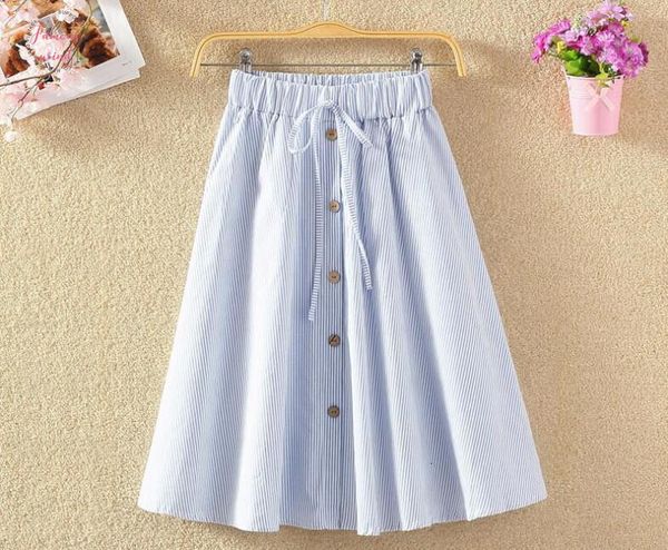 cotton linen pink striped skirts women polyester 2020 summer a line high waist knee length female school girls skirt casual fashion, Black
cotton linen pink striped skirts women polyester 2020 summer a line high waist knee length female school girls skirt casual fashion, Black