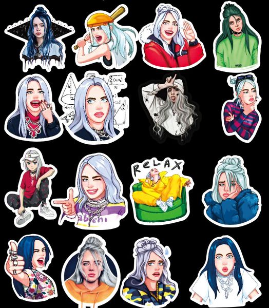10/30/50 pcs waterproof billie eilish cartoon stickers skateboard fridge snowboard guitar motorcycle lapsticker classic toy
10/30/50 pcs waterproof billie eilish cartoon stickers skateboard fridge snowboard guitar motorcycle lapsticker classic toy