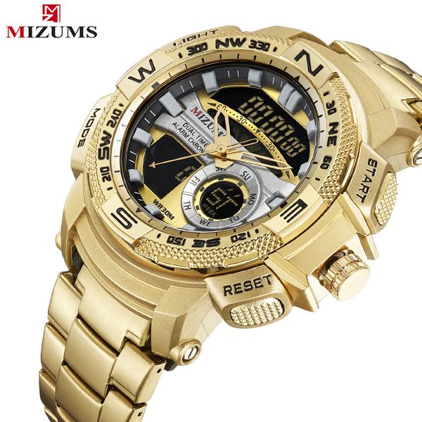 mizums men's analog military sport digital quartz watches waterproof brand luxury male wrist watch men relogio dourado masculino ly1912, Slivery;brown
mizums men's analog military sport digital quartz watches waterproof brand luxury male wrist watch men relogio dourado masculino ly1912, Slivery;brown