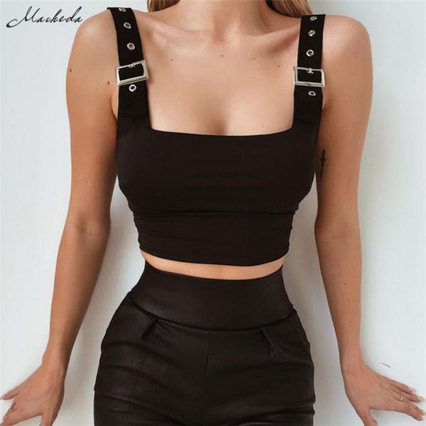macheda women casual tank fashion sleeveless solid slim short strap women's crop black white 2019 new arrival
macheda women casual tank fashion sleeveless solid slim short strap women's crop black white 2019 new arrival