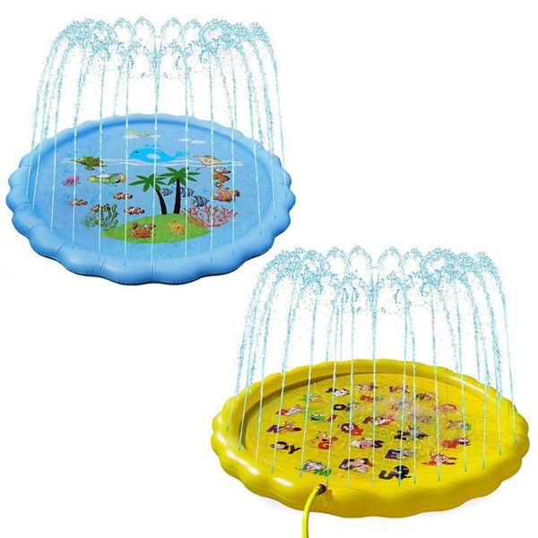 water spray pad thickened inflatable outdoor lawn game sitting mat sprinkler for children summer sporting goods
water spray pad thickened inflatable outdoor lawn game sitting mat sprinkler for children summer sporting goods
