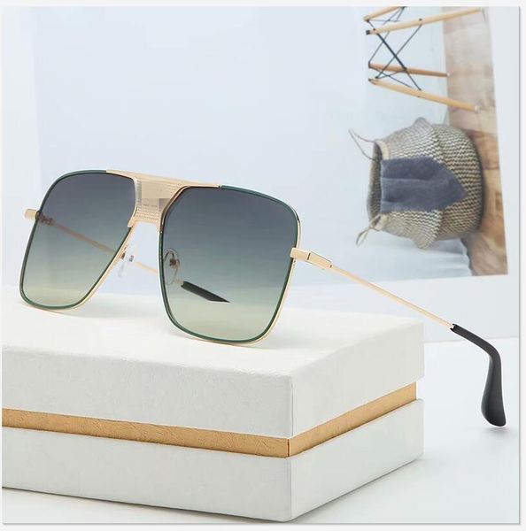 men sunglasses 8012 rectangle retro style fashion popular sunglasses uv protection lenses full metal frame glasses, Black
men sunglasses 8012 rectangle retro style fashion popular sunglasses uv protection lenses full metal frame glasses, Black