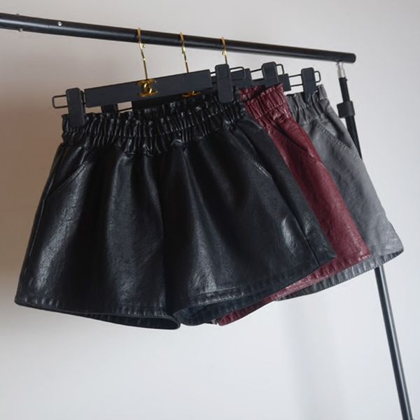 women fashion high waist pu shorts female skinny faux leather shorts, White;black
women fashion high waist pu shorts female skinny faux leather shorts, White;black