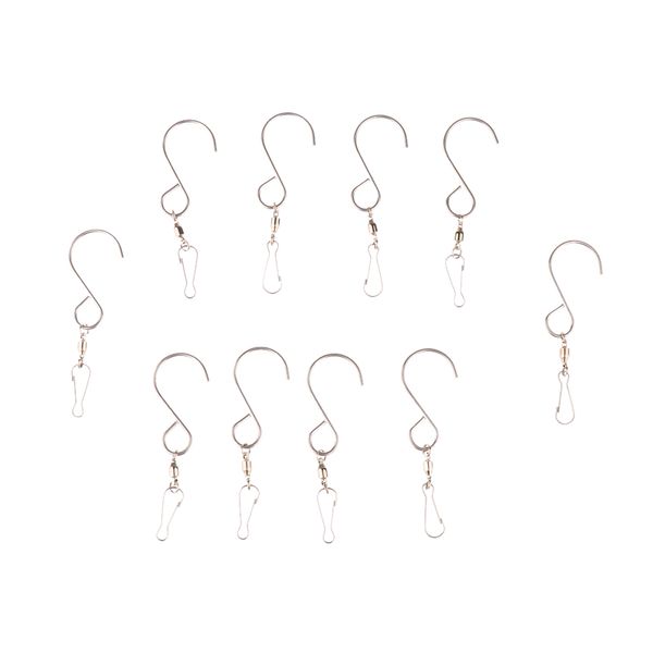 10 piece s shape hook stainless steel kitchen bathroom clothes hanging s-hook hangers clip #1
10 piece s shape hook stainless steel kitchen bathroom clothes hanging s-hook hangers clip #1